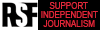 Reporters Without Borders — support independent journalism